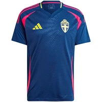 Men's adidas  Navy Sweden National Team 2024 Away Replica Jersey