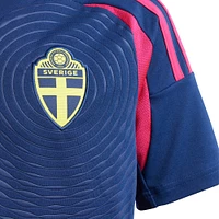 Men's adidas  Navy Sweden National Team 2024 Away Replica Jersey