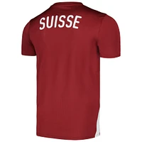 Men's Puma Red Switzerland National Team 2024 Pre-Match Jersey