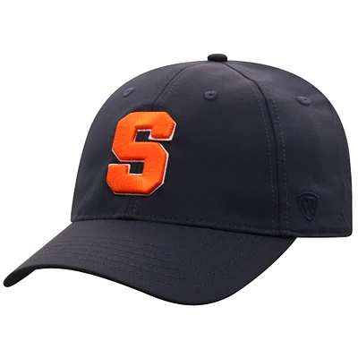 Casquette ajustable pour homme Top of the World bleu marine Syracuse Orange Victory Trainer