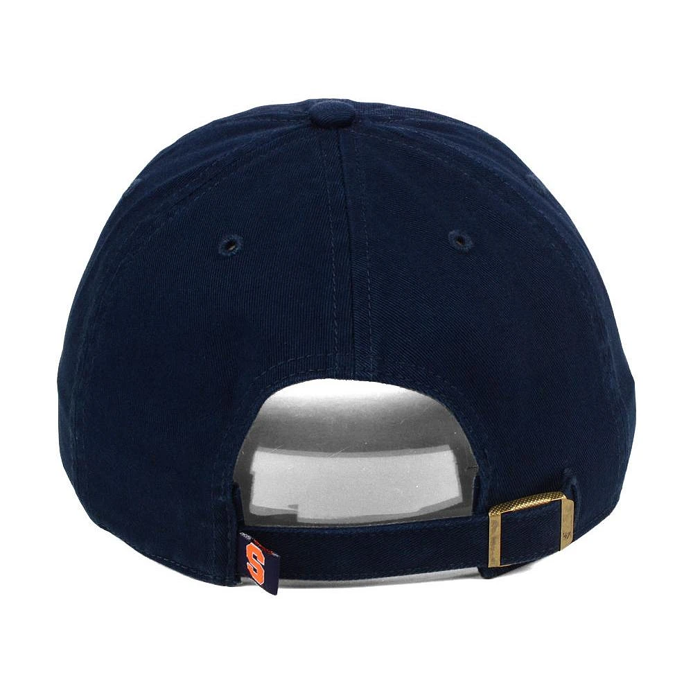Men's '47 Navy Syracuse Orange Clean Up Adjustable Hat