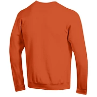 Men's Champion Orange Syracuse High Motor Pullover Sweatshirt
