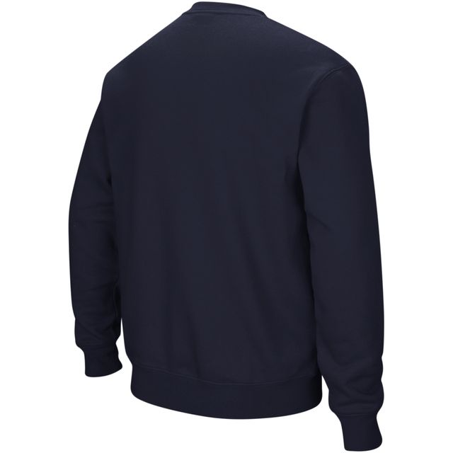 Sweat Colosseum Navy Syracuse orange à col rond et logo pour homme