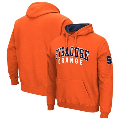 Sweat à capuche Colosseum Orange Syracuse Double Arch pour homme