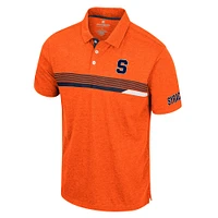 Men's Colosseum  Orange Syracuse No Problemo Polo