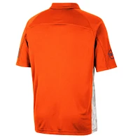Men's Colosseum Orange Syracuse OHT Military Appreciation Snow Camo Polo
