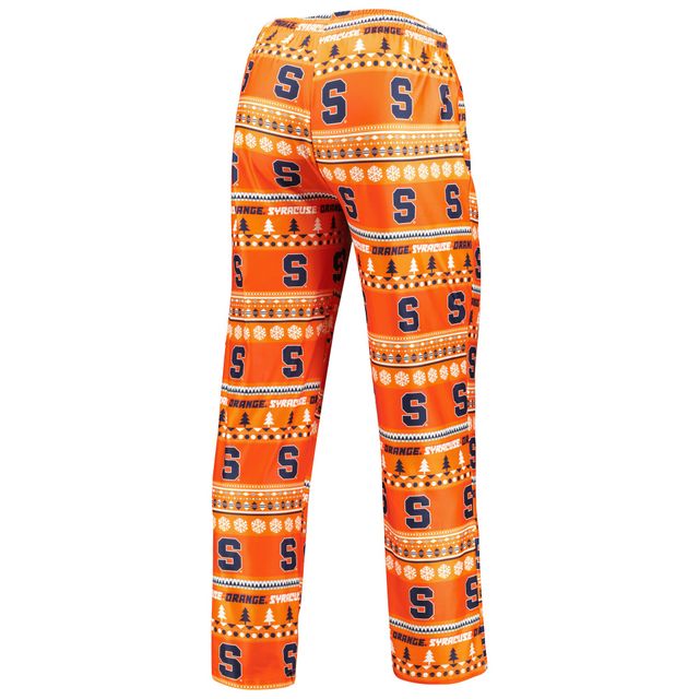 Concepts Sport Orange Syracuse Swivel T-shirt à manches longues et pantalon Ensemble de nuit