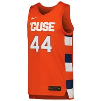 Maillot de basket-ball Nike #44 Orange Syracuse Team Replica pour homme