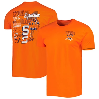 Men's Orange Syracuse Vintage Through the Years Two-Hit T-Shirt