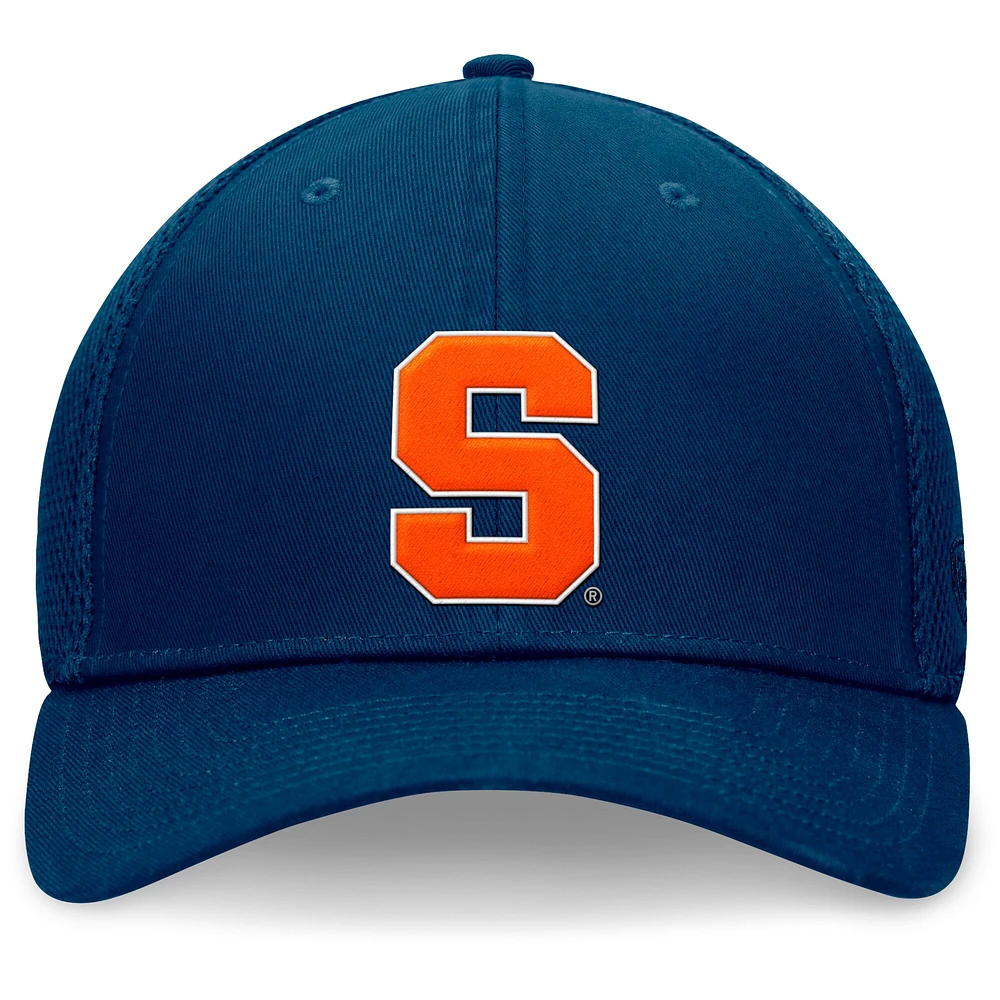Men's Top of the World Navy Syracuse Orange Spacer Flex Hat