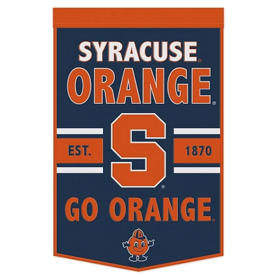 Bannière à slogan WinCraft Syracuse Orange 24" x 38"