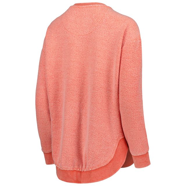 Sweat-shirt Pressbox Orange Syracuse Ponchoville pour femme