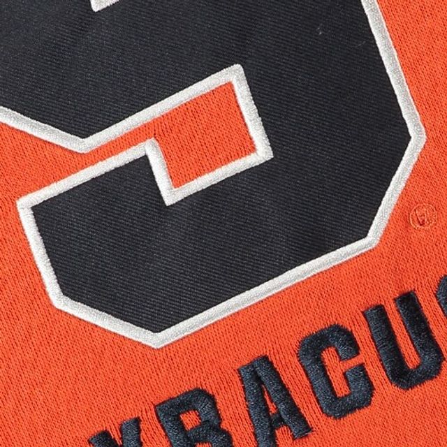Chandail à capuchon avec grand logo Orange Syracuse Stadium pour jeunes