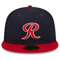Men's New Era Navy Tacoma Rainiers Big League Chew Team 59FIFTY Fitted Hat