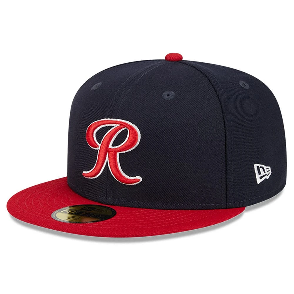 Men's New Era Navy Tacoma Rainiers Big League Chew Team 59FIFTY Fitted Hat