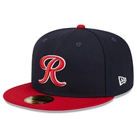 Men's New Era Navy Tacoma Rainiers Big League Chew Team 59FIFTY Fitted Hat