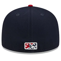 Men's New Era Navy Tacoma Rainiers Big League Chew Team 59FIFTY Fitted Hat