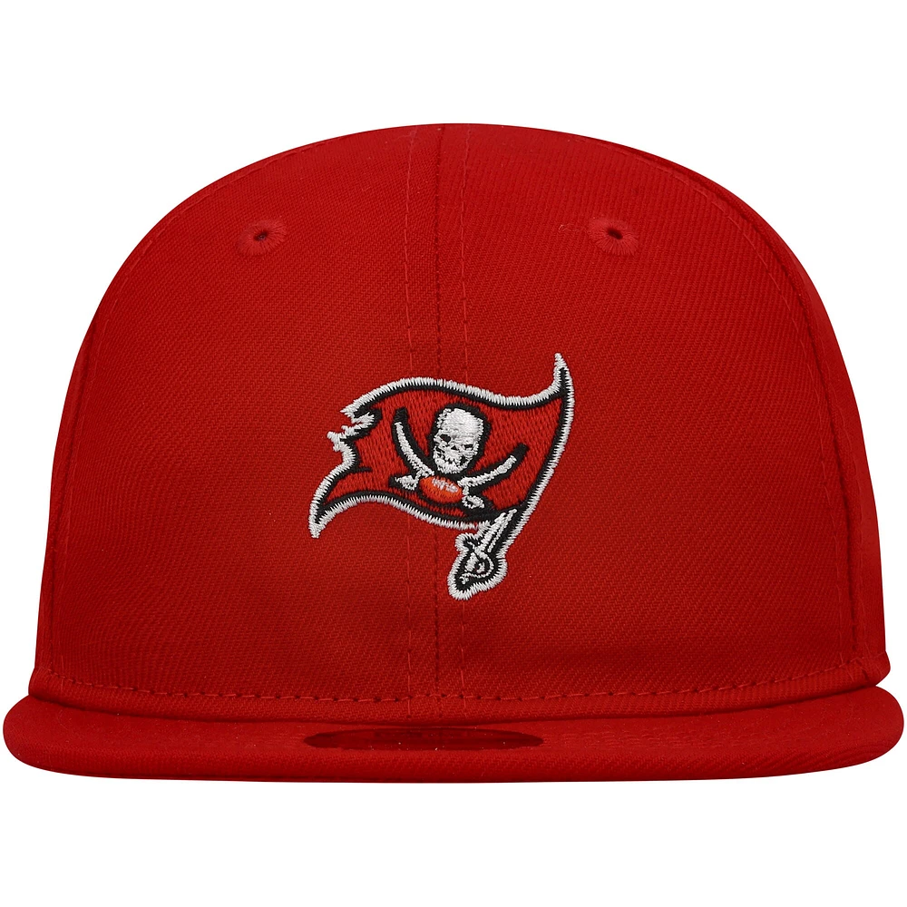 Casquette réglable My 1st 9FIFTY Tampa Bay Buccaneers New Era rouge pour bébé