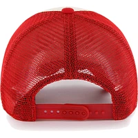 Men's '47 Cream Tampa Bay Buccaneers Breakout MVP Trucker Adjustable Hat