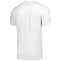 Concepts Sport Ensemble de nuit T-shirt et short Downfield Tampa Bay Buccaneers Charbon bois/Blanc pour homme