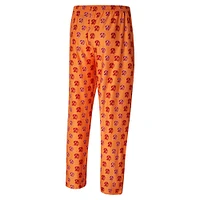 Men's Concepts Sport Orange Tampa Bay Buccaneers Record Throwback All Over Knit Pants