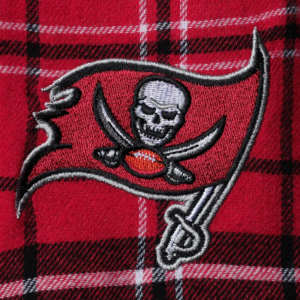 Men's Concepts Sport Red/Black Tampa Bay Buccaneers Big & Tall Ultimate Sleep Pant