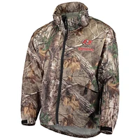 Men's Dunbrooke Realtree Camo Tampa Bay Buccaneers Circle Sportsman Waterproof Packable Full-Zip Jacket