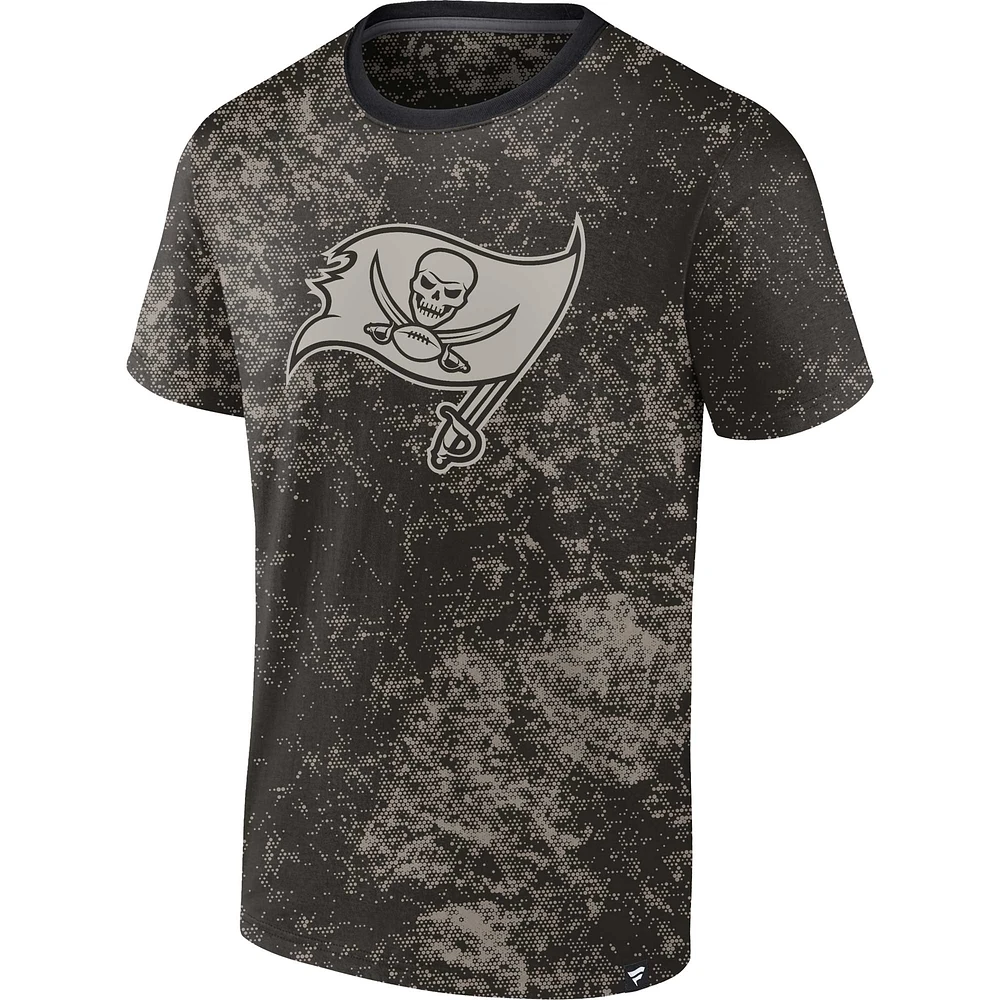 Men's Fanatics Black Tampa Bay Buccaneers Shadow T-Shirt