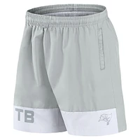 Men's Fanatics Gray Tampa Bay Buccaneers Elements Shorts