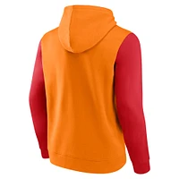 Men's Fanatics Red Tampa Bay Buccaneers Fleece Pullover Hoodie