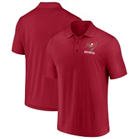 Men's Fanatics  Red Tampa Bay Buccaneers Lockup Polo