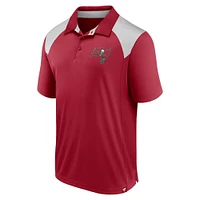 Men's Fanatics Red Tampa Bay Buccaneers Primary Polo