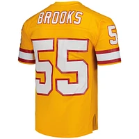 Men's Mitchell & Ness Derrick Brooks Orange Tampa Bay Buccaneers Legacy Replica Jersey
