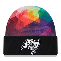 Men's New Era Black Tampa Bay Buccaneers 2023 NFL Crucial Catch Cuffed Knit Hat