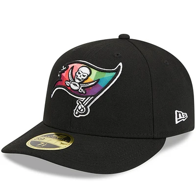 Casquette ajustée 59FIFTY pour homme New Era Tampa Bay Buccaneers 2023 NFL Crucial Catch Low Profile
