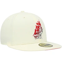 Casquette ajustée New Era Tampa Bay Buccaneers Chrome Color Dim 59FIFTY pour homme