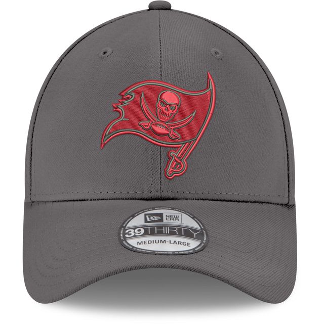 Casquette Flex 39THIRTY Storm Graphite Tampa Bay Buccaneers New Era pour homme