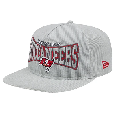 Casquette ajustable en velours côtelé Tampa Bay Buccaneers de New Era pour homme