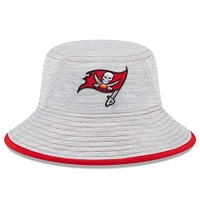 Men's New Era Gray Tampa Bay Buccaneers Game Bucket Hat
