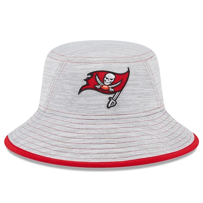 Men's New Era Gray Tampa Bay Buccaneers Game Bucket Hat