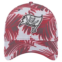 Casquette 39THIRTY Flex Palms des Buccaneers de Tampa Bay pour homme New Era gris