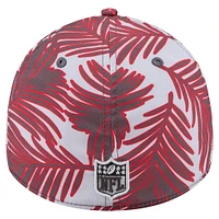 Casquette 39THIRTY Flex Palms des Buccaneers de Tampa Bay pour homme New Era gris