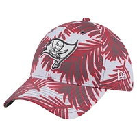Casquette 39THIRTY Flex Palms des Buccaneers de Tampa Bay pour homme New Era gris