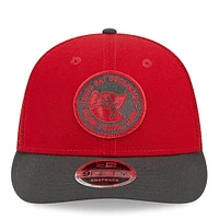 Men's New Era  Red/Pewter Tampa Bay Buccaneers 2023 Sideline Low Profile 9FIFTY Snapback Hat