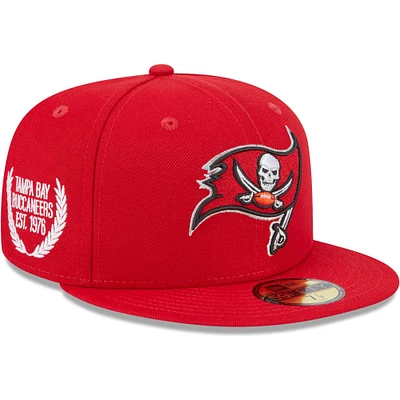 Casquette ajustée 59FIFTY Camo Undervisor des Buccaneers de Tampa Bay New Era pour hommes
