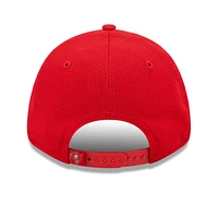 Men's New Era Red Tampa Bay Buccaneers Framed AF 9FORTY Snapback Hat