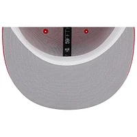 Men's New Era  Red Tampa Bay Buccaneers Tri-Tone 59FIFTY Fitted Hat