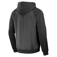 Men's NFL x Darius Rucker Collection by Fanatics Pewter Tampa Bay Buccaneers Raglan Full-Zip Hoodie