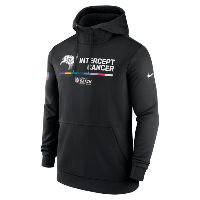 Chandail à capuchon Therma Performance pour homme Nike Tampa Bay Buccaneers 2022 NFL Crucial Catch - Noir