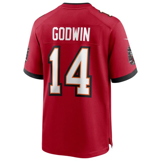 Maillot de match Tampa Bay Buccaneers Nike Chris Godwin rouge pour homme